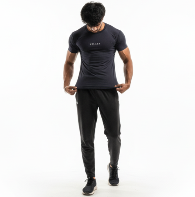 Compression Navy T-Shirt