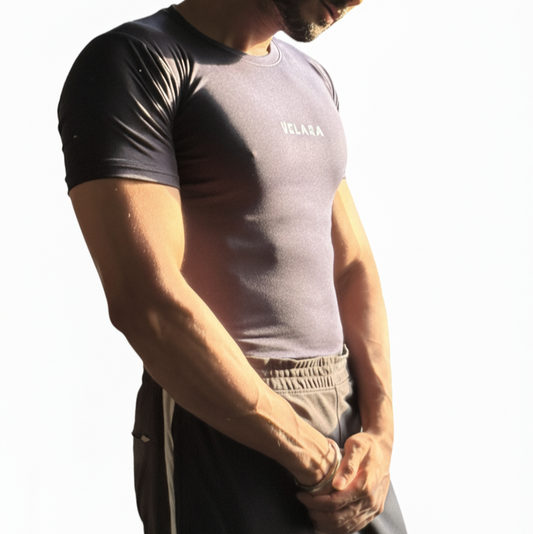 Compression Navy T-Shirt