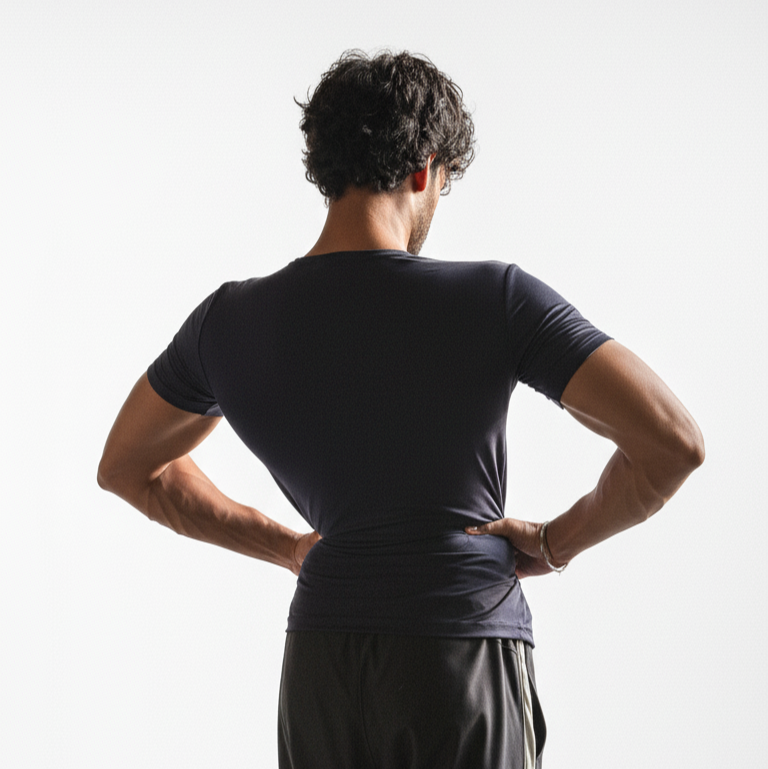 Compression Navy T-Shirt