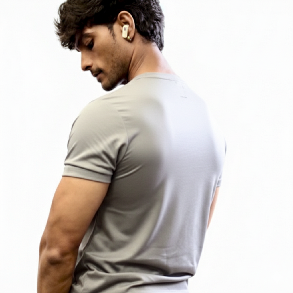 GYM WEAR Gray T-SHIRT