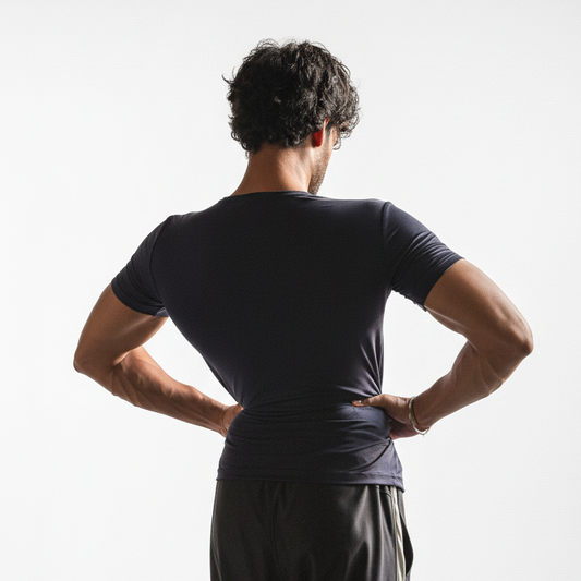 Black Compression Half Sleeves