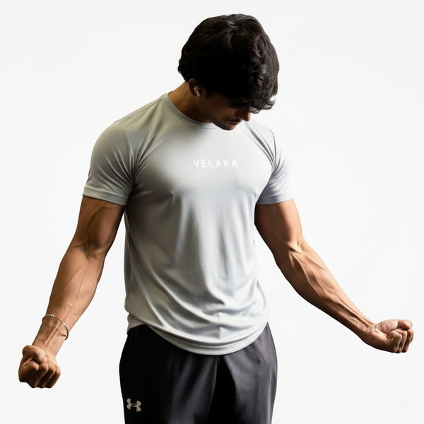 Gray Gym Wear Tshirt