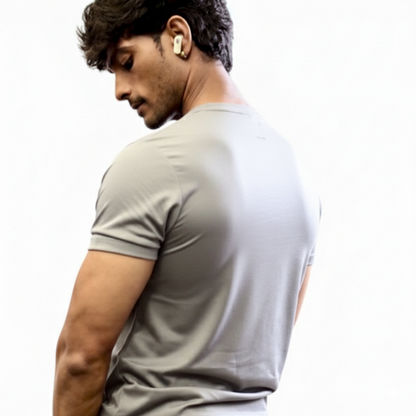 Gray Gym Wear Tshirt
