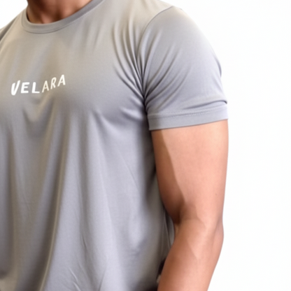 Gray Gym Wear Tshirt