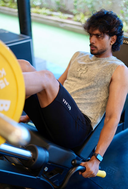 JapanTech Performance Black Shorts