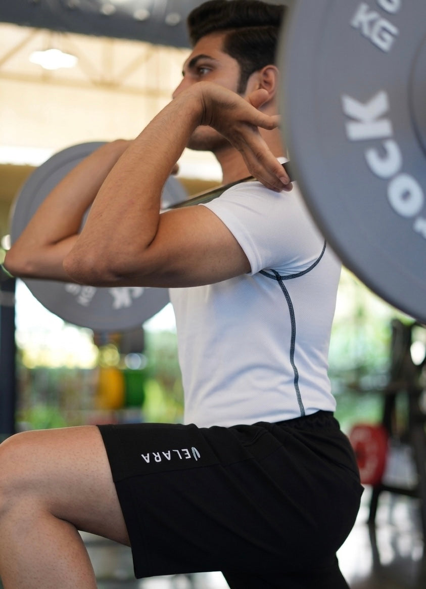 JapanTech Performance Black Shorts
