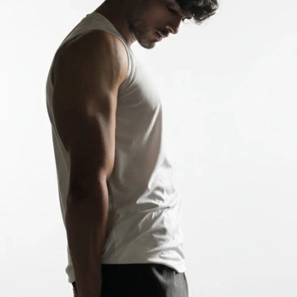 White V-Neck sando