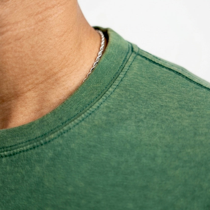 Green Acid Wash T-Shirts
