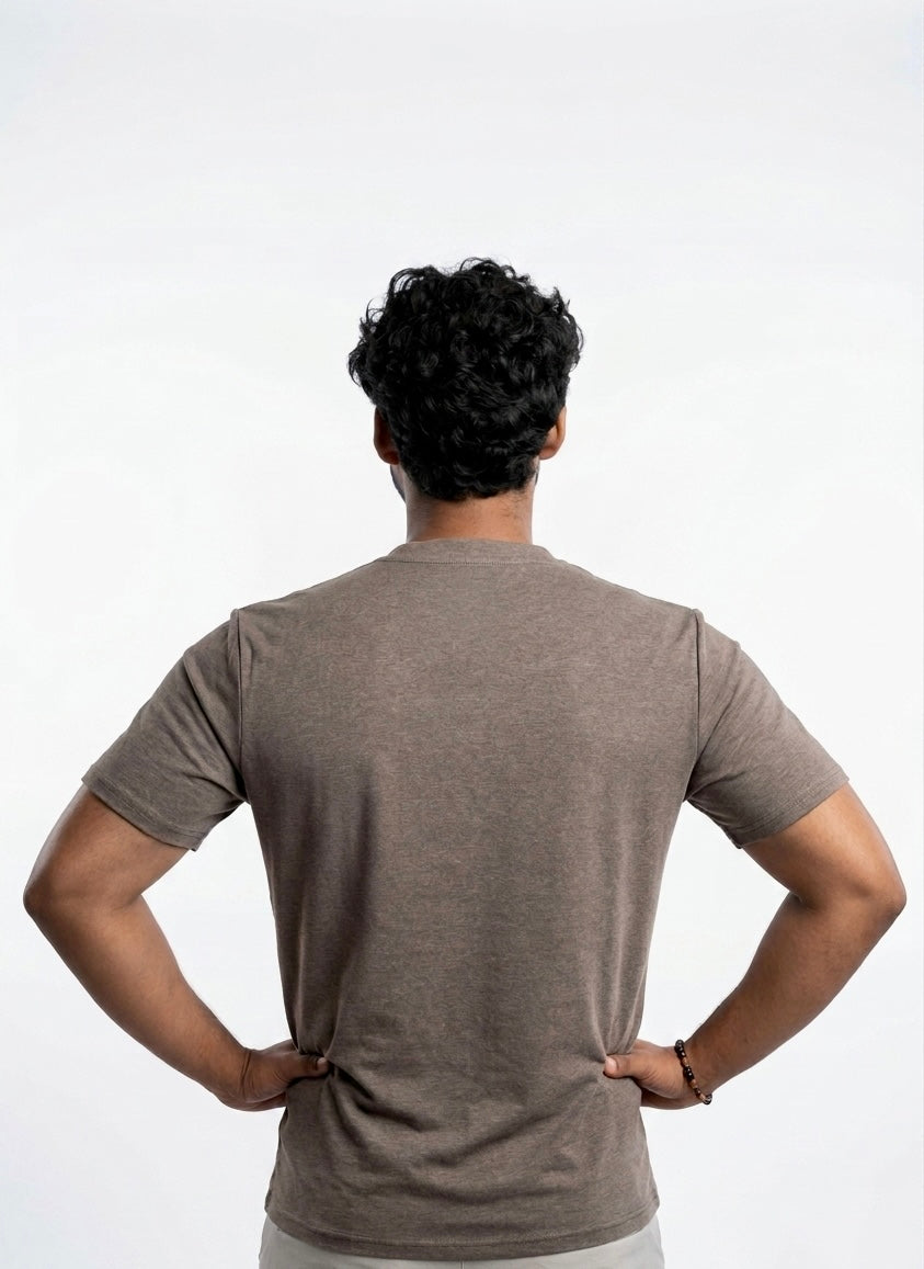 Gray Acid Wash T-Shirts