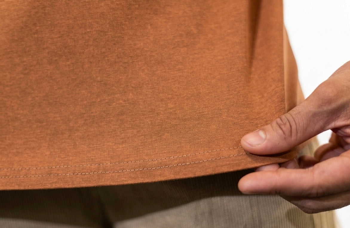 Orange Acid Wash T-Shirts