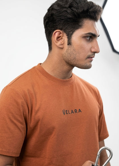 Orange Acid Wash T-Shirts
