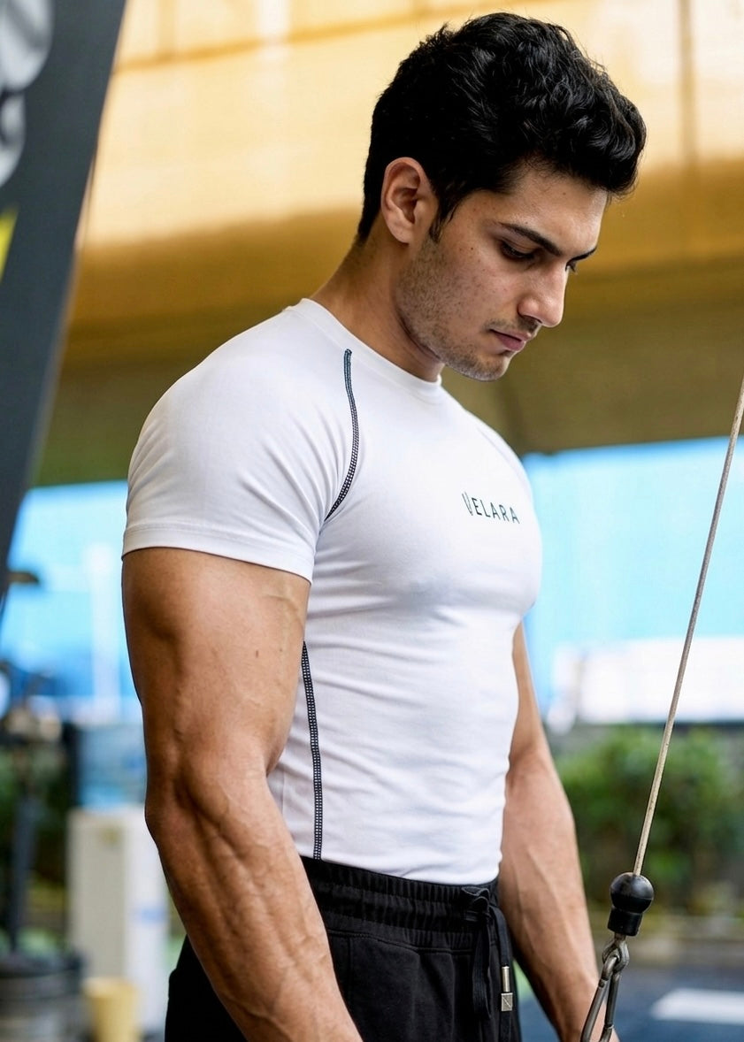 White Compression T-Shirt