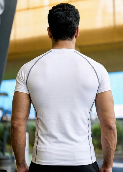 White Compression T-Shirt